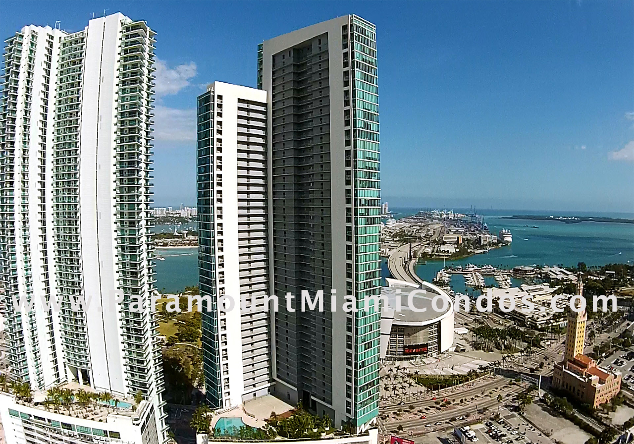 VIEWS Paramount Miami Worldcenter 40th Floor Views Miami Luxury Homes