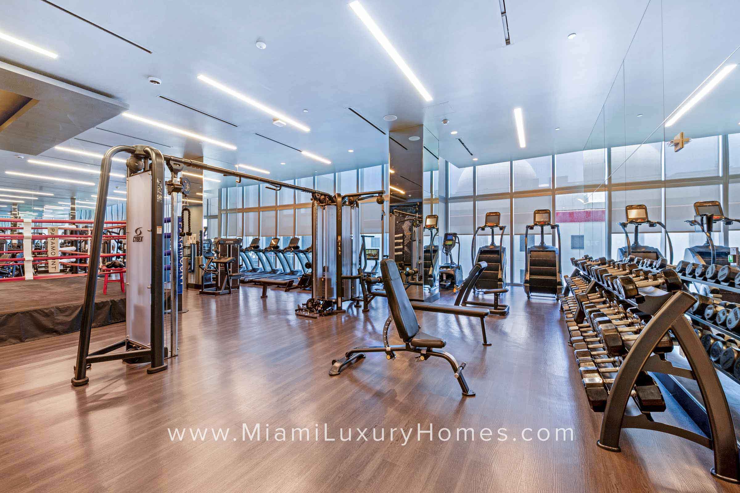 Paramount Miami Worldcenter Fitness Center