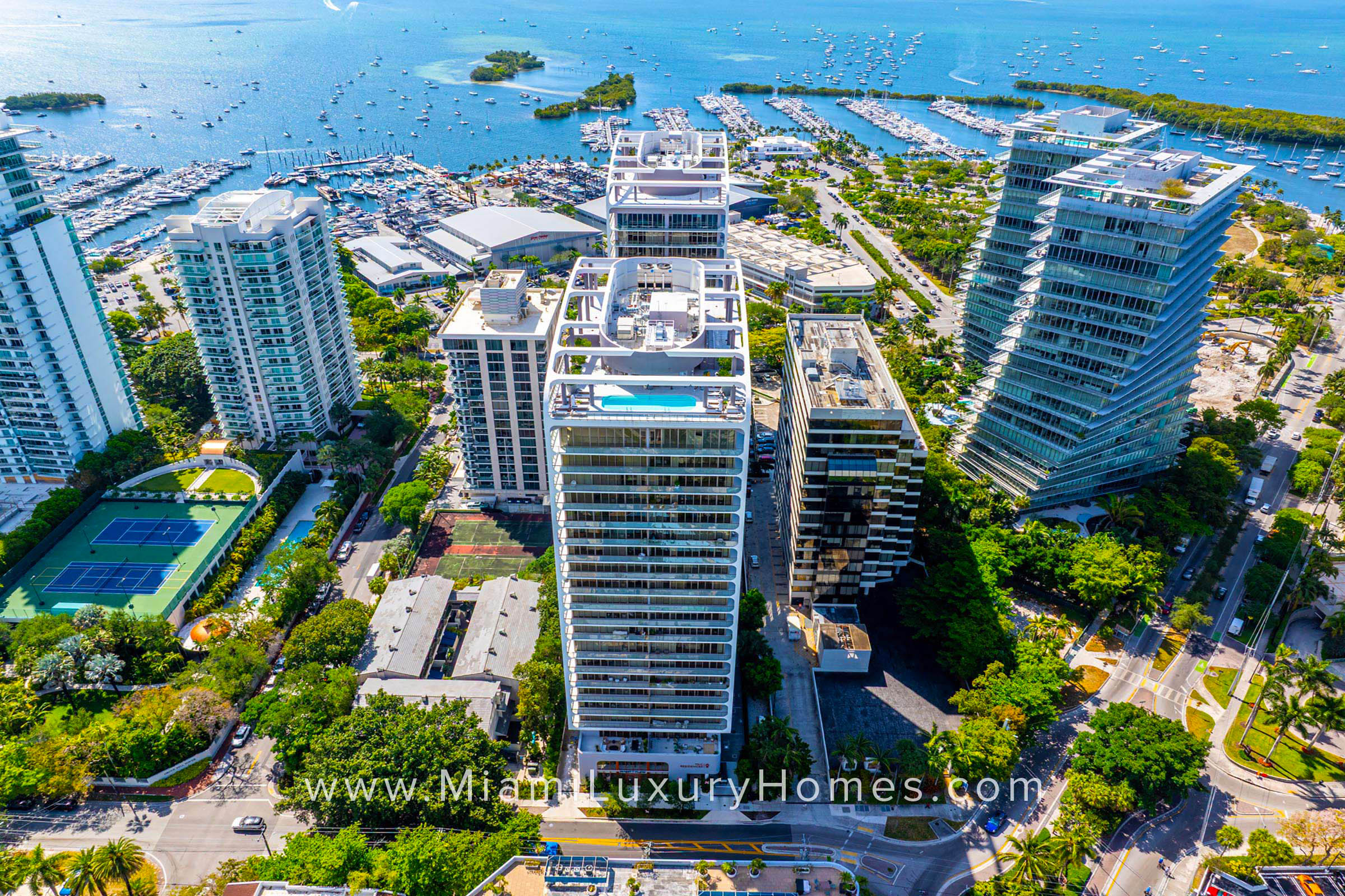 Aerial View of Mr. C Coconut Grove