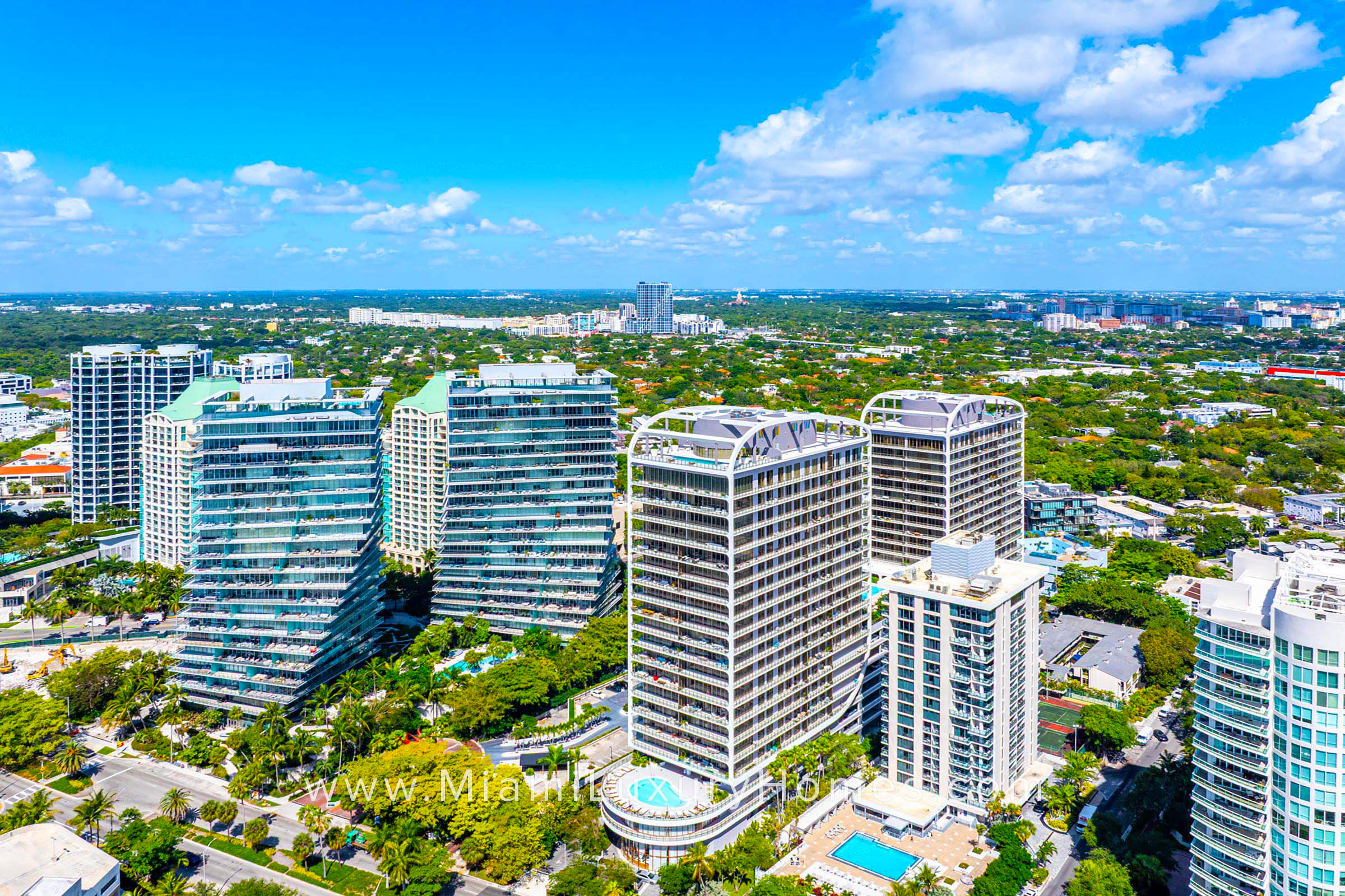 Aerial View of Mr. C in Coconut Grove