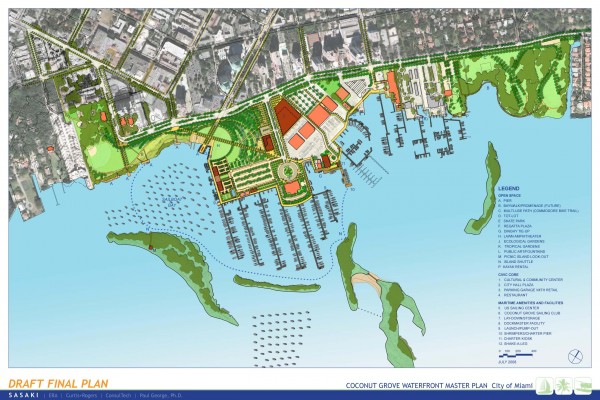 Coconut Grove Waterfront Site Plan