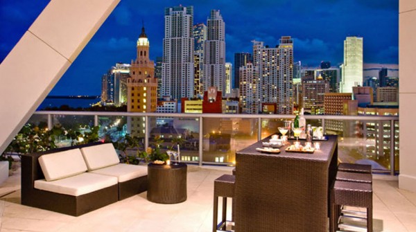Marina Blue Condominium Lounge Deck