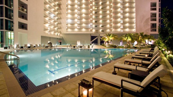 Marina Blue Condominium Sunset Pool