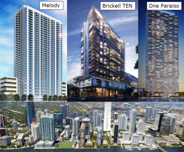 Renderings of 4 New Condo Developments in Miami