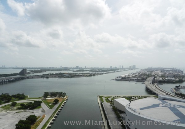 View from Marina Blue Condo Unit #3507 