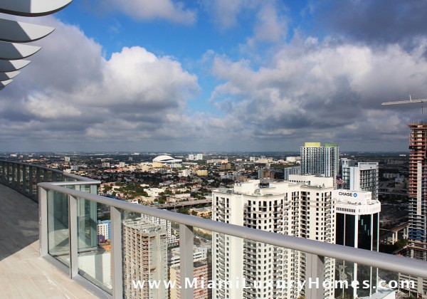 Millecento Condo Residences Rooftop Pool Northwest View