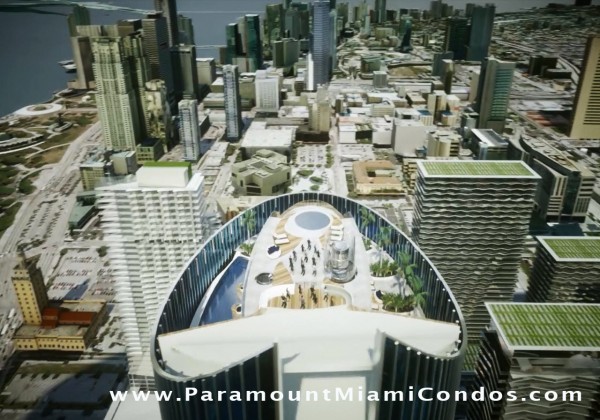 Paramount Miami Worldcenter Yacht Skyview Deck View