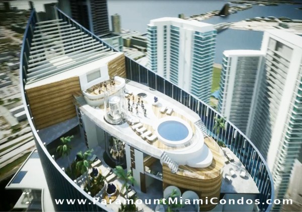 Paramount Miami Worldcenter Yacht Skyview Deck 