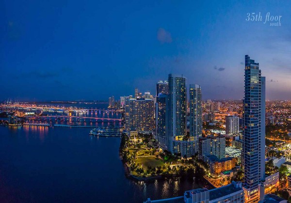 Elysee Miami Condos 35th Floor South View