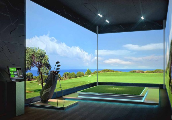 The Estates at Acqualina Golf Simulator