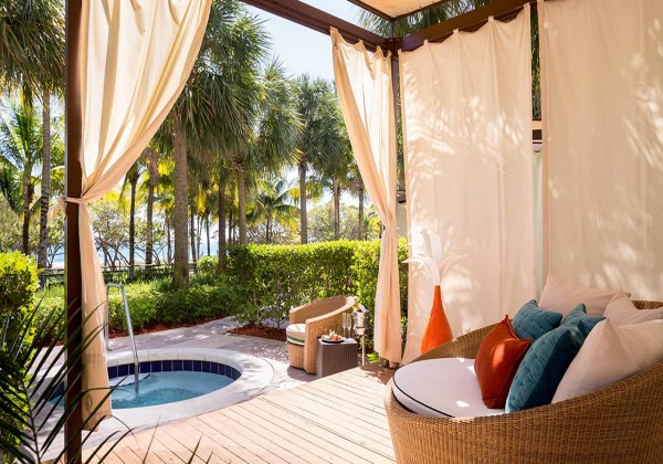 Ritz Carlton Bal Harbour Exclusive Pool Cabana