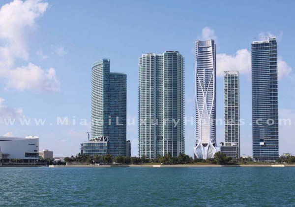 Downtown Miami Skyline Featuring One Thousand Museum