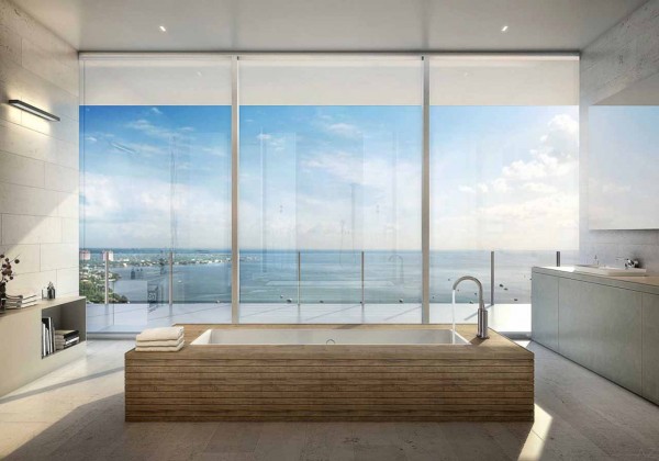Grove at Grand Bay Penthouse Master Bathroom