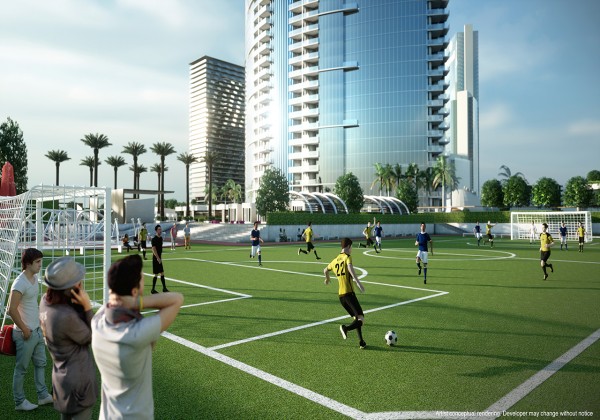 Paramount Miami Worldcenter Soccer Field
