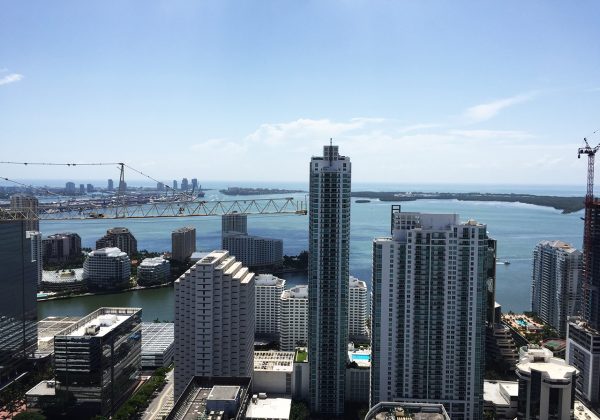 East View from the Brickell Heights Pool Deck