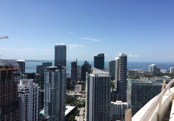 Southeast View from the Brickell Heights Pool Deck