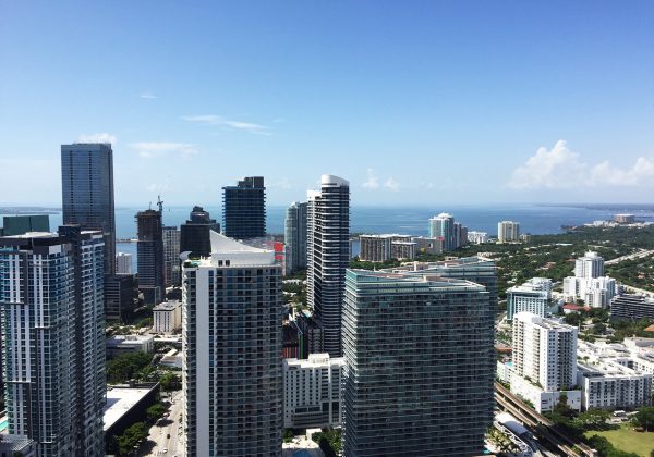 South View from the Brickell Heights Pool Deck