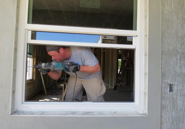 Michael Light Installing a Window
