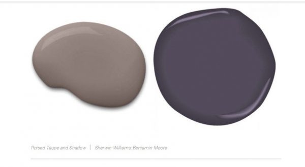 Source: Realtor.com | Poised Taupe and Shadow | Sherwin Williams and Benjamin Moore Colors of the Year 2017