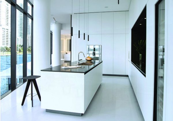 Model Kitchen at the Aston Martin Residences' Sales Gallery