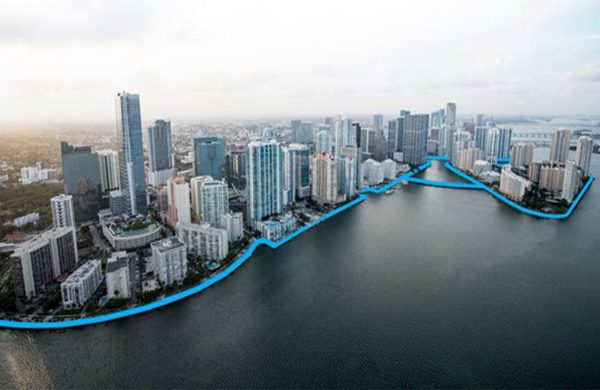 Site Map for the Proposed Future Baywalk in Downtown Miami