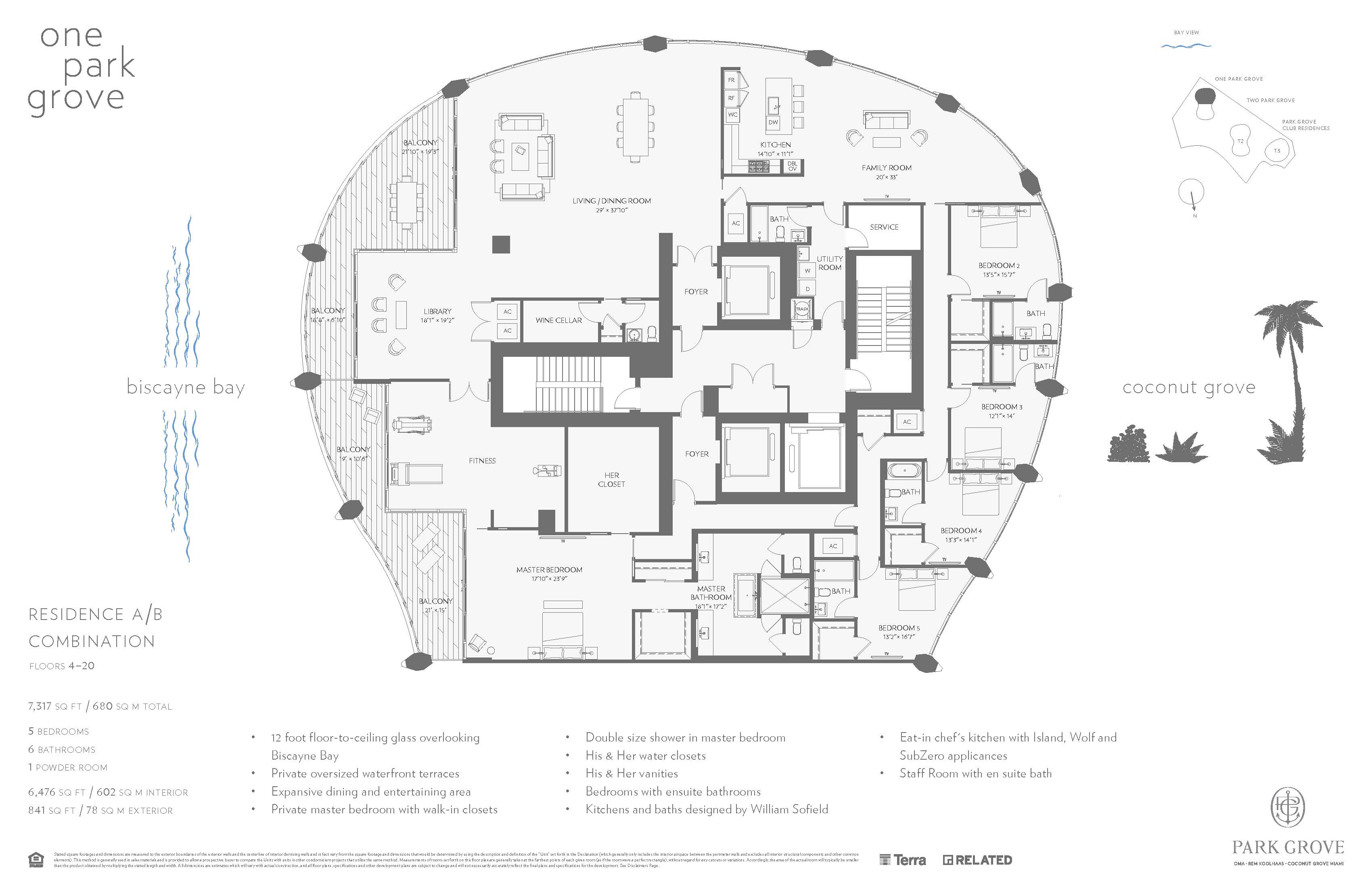 One Park Grove Releases Impressive Combination Unit Floor