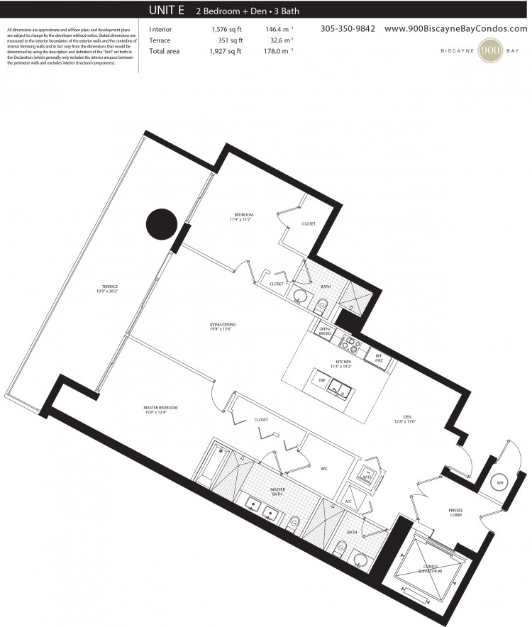 FEATURED LISTING 900 Biscayne Bay Unit 5308 Offered at 799,000