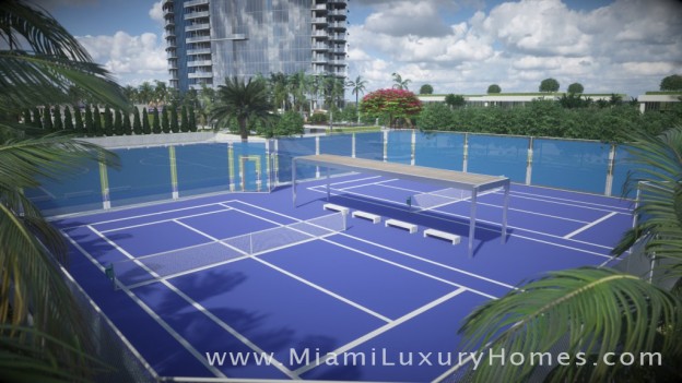Paramount Miami Worldcenter Tennis Courts