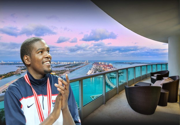 Kevin Durant’s Miami Penthouse is Under Contract After Only 22 Days!