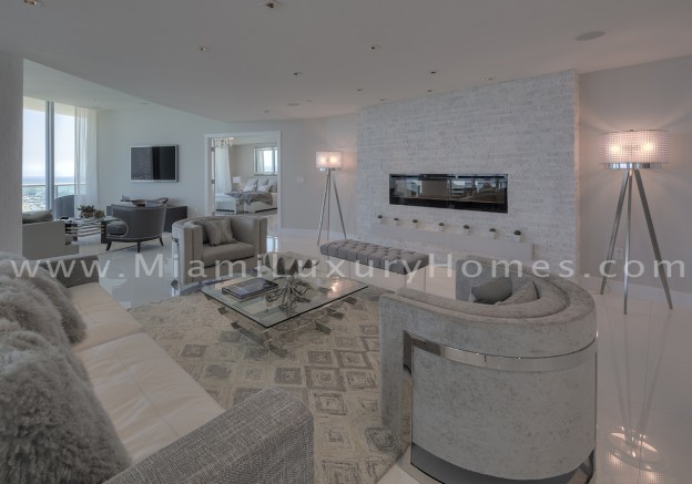 900 Biscayne Bay PH 6307 Formal Living Room