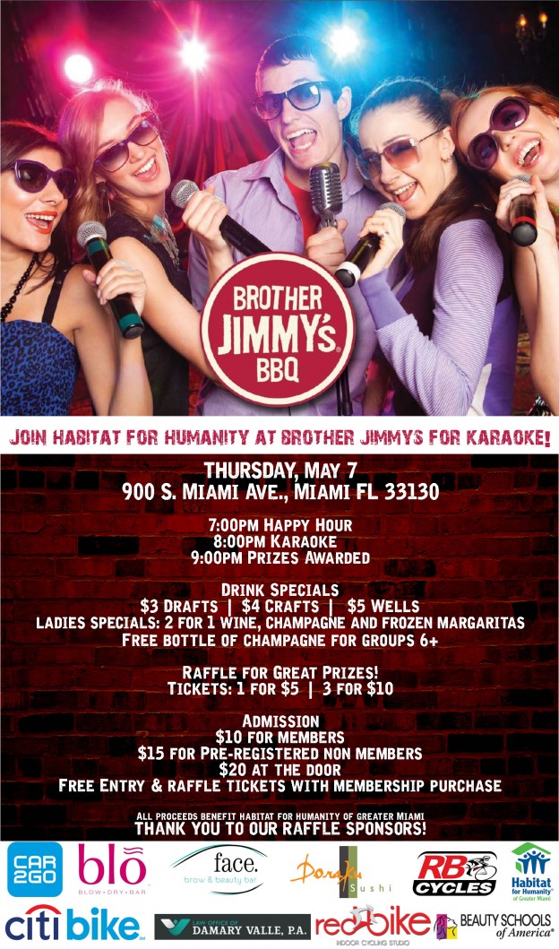 Habitat for Humanity Karaoke Event