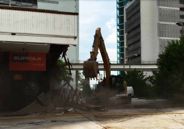 Paramount Miami Worldcenter Groundbreaking Demolition
