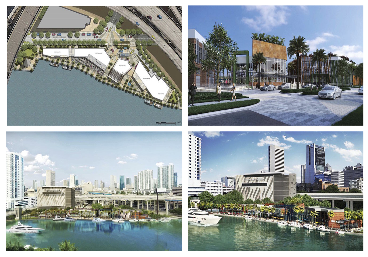 Transformation of Miami River to Include New Fish Market and Restaurants