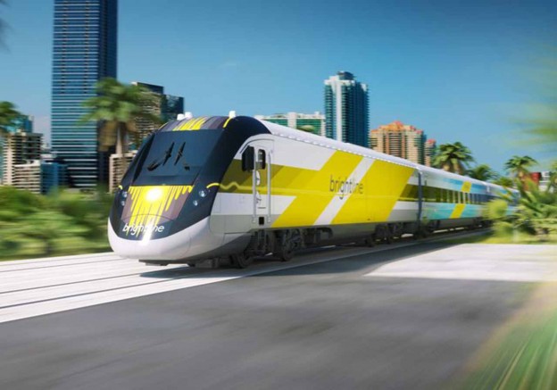 All Aboard Florida Brightline Train Rendering