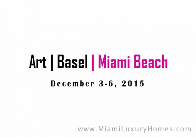 Art Basel 2015 is just around the corner!