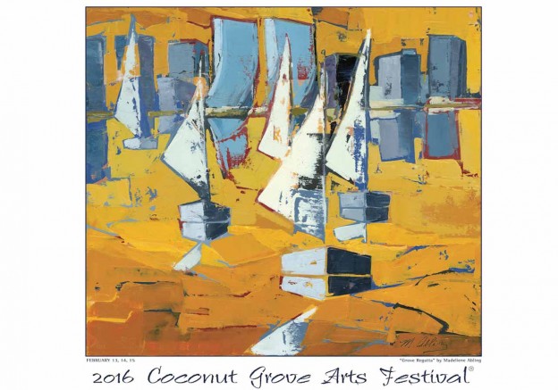 2016 Coconut Grove Arts Festival Poster