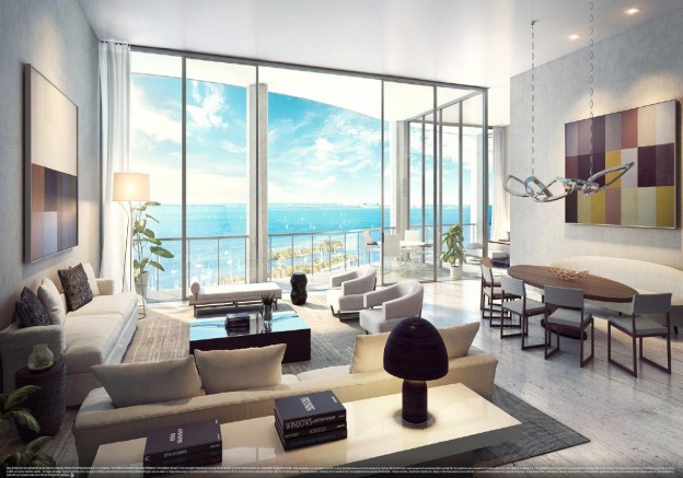 One Park Grove Living Room