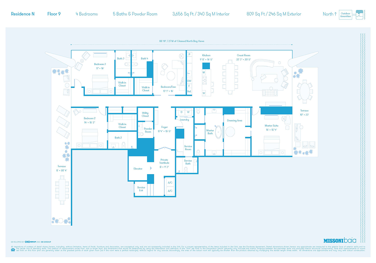 FIRST LOOK Missoni Baia Sales Center Unveiled & Floor Plans Released