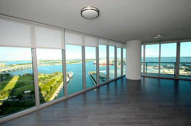 Marina Blue Unit 2508 Living Room View