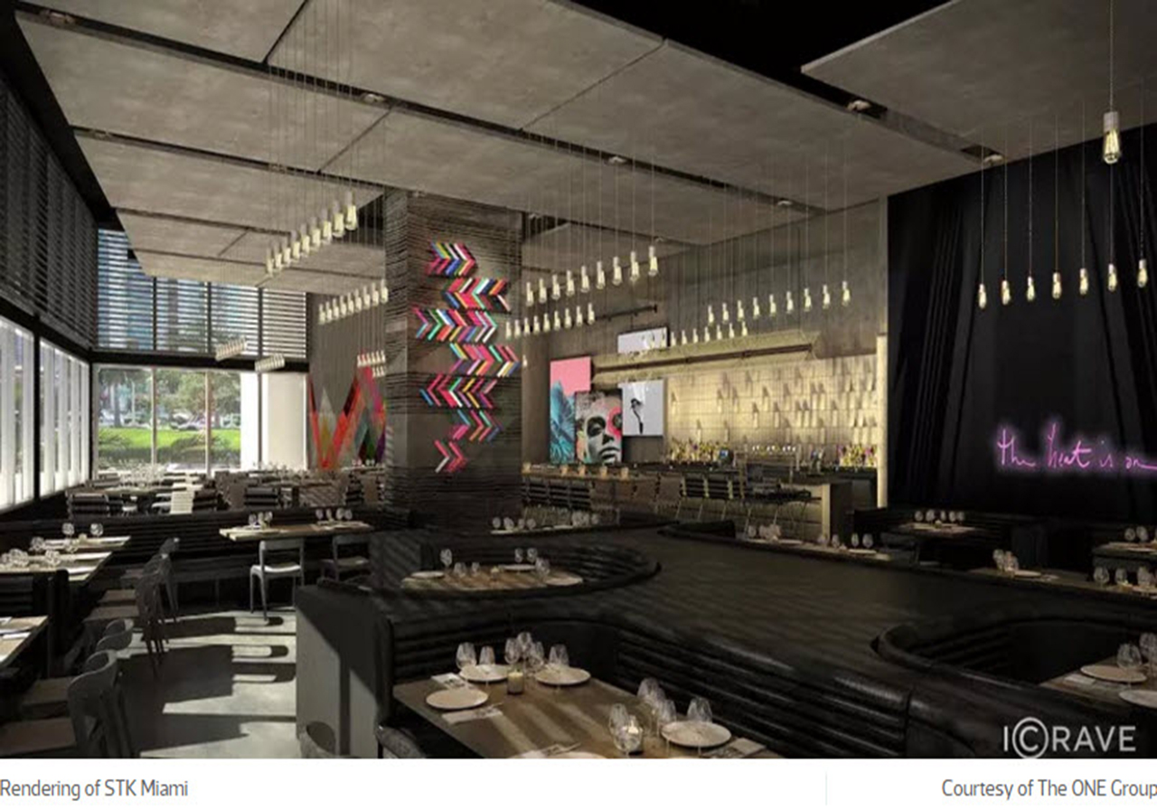 Rendering of STK Downtown Miami
