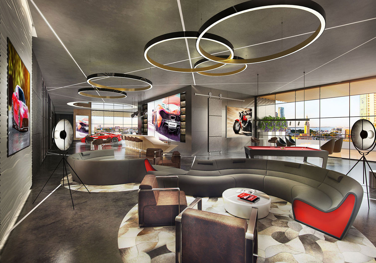 AutoHouse | Condos Designed Exclusively For Your Exotic Car Collection ...