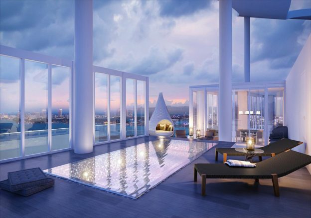 Biscayne Beach Upper Penthouse Sky Terrace