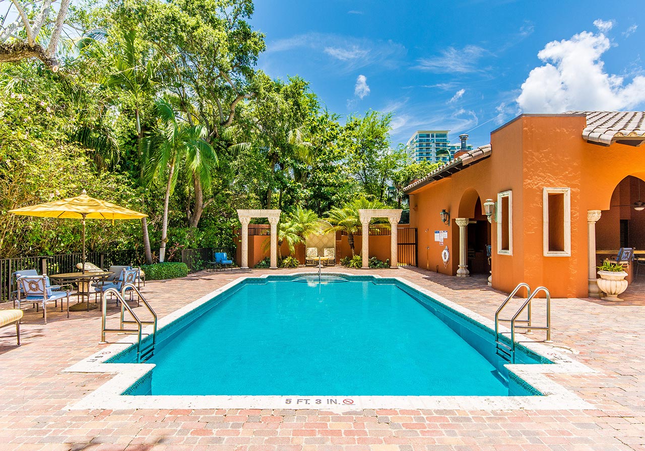 Fire Sale in Coconut Grove's Prestigious Cloisters on the Bay Miami