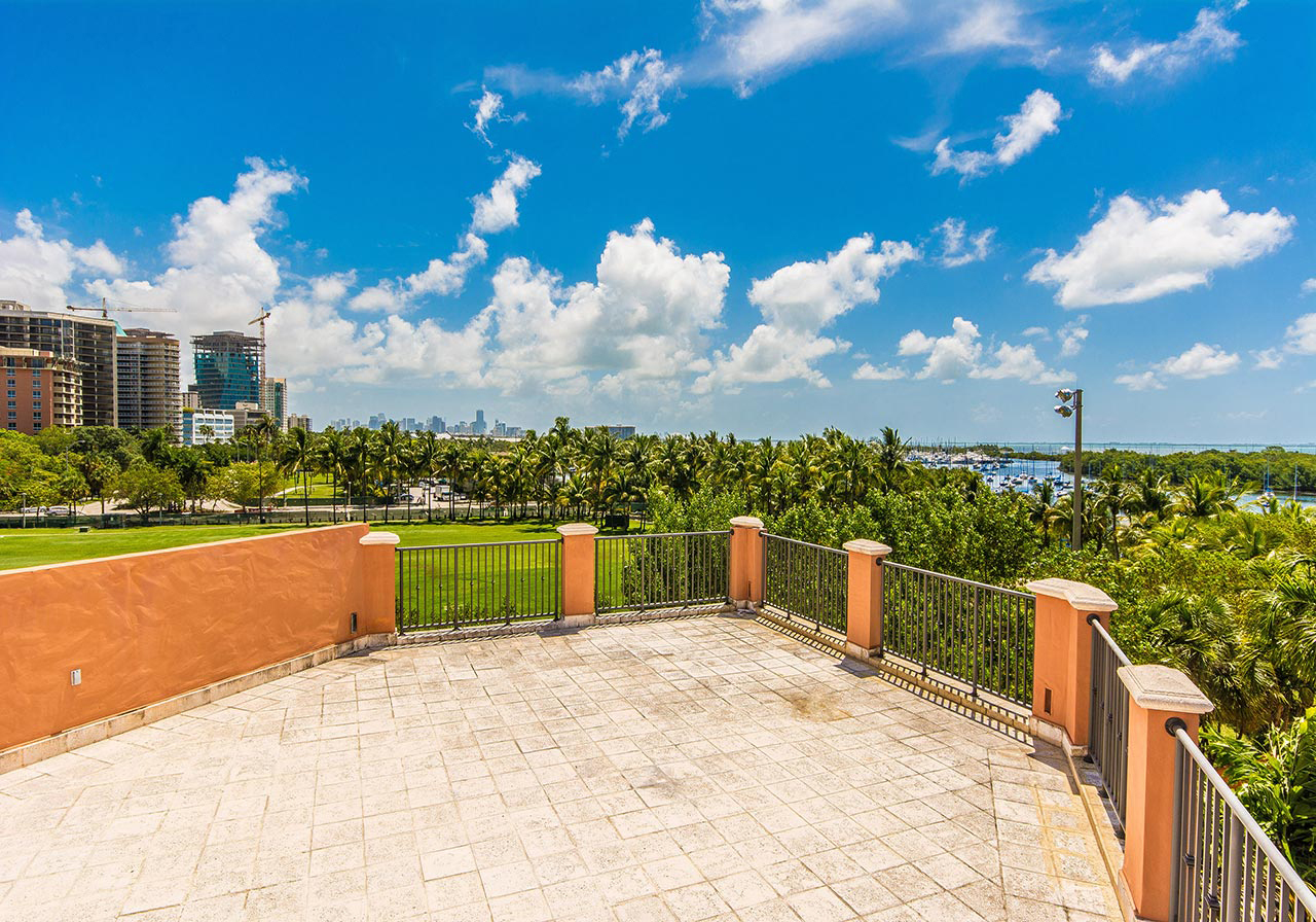 Fire Sale in Coconut Grove's Prestigious Cloisters on the Bay Miami