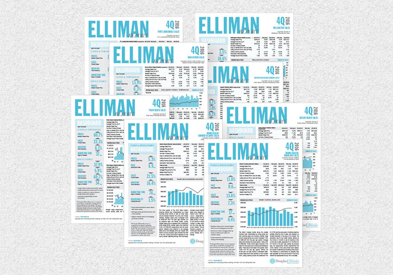 Douglas Elliman Q4 2016 Market Reports