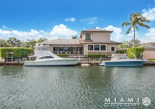 Coral Gables Waterfront Home w/Private Nightclub Offered at $4,595,000