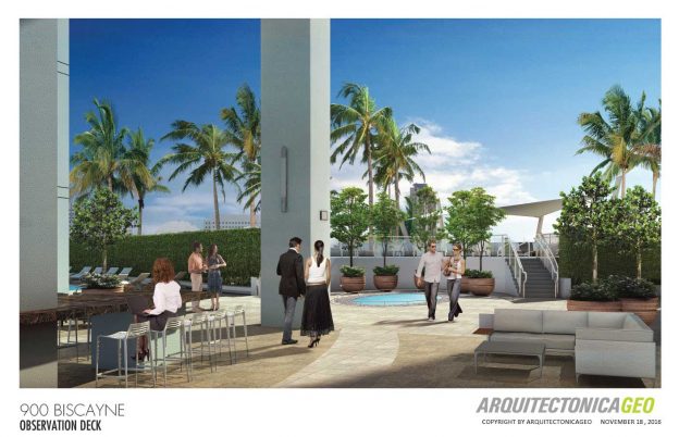 Design Plans Revealed for Restoration of 900 Biscayne Bay Pool Deck
