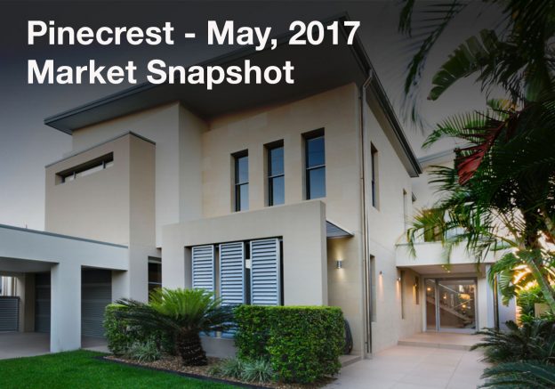 Pinecrest – May, 2017 Market Snapshot