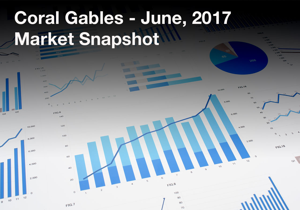 Coral Gables June 2017 Market Snapshot