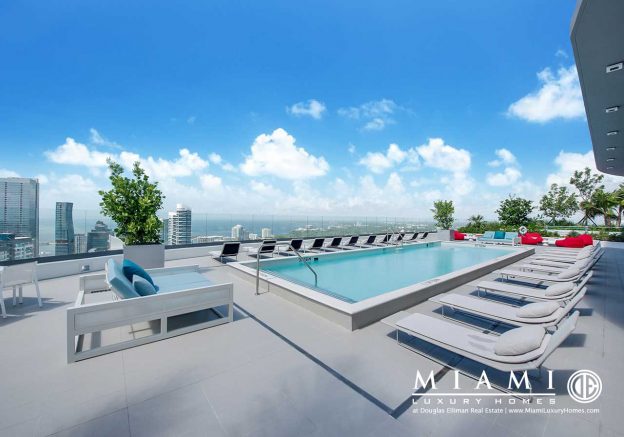Brickell Heights Rooftop Pool